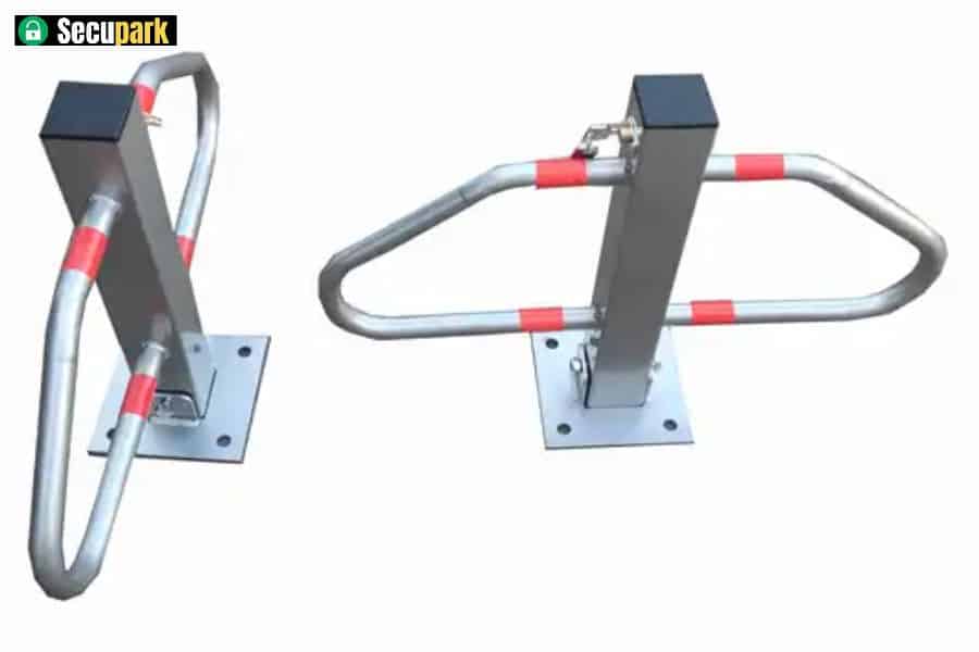 Arceau parking solide rabattable type papillon 2