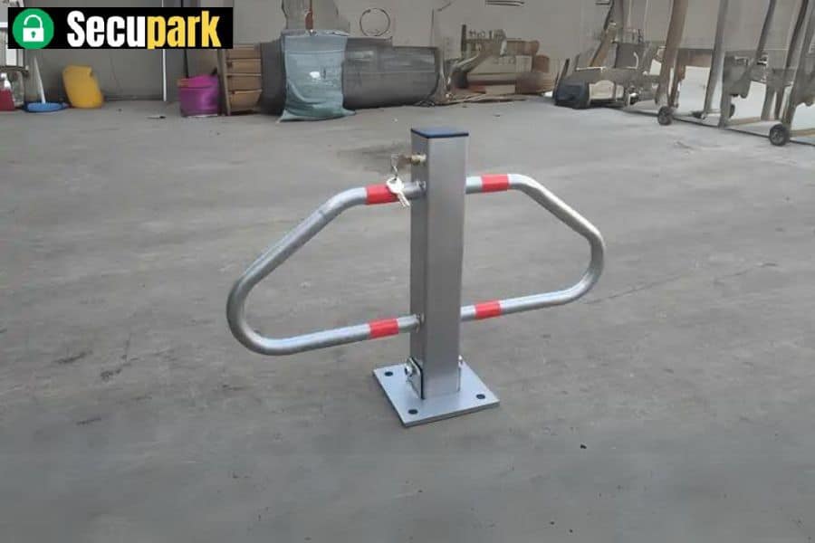 Arceau parking solide rabattable type papillon 4